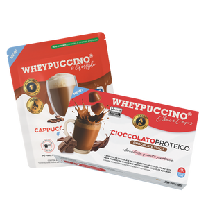 Combo 1 Sachê de Wheypuccino + 1 Cápsula